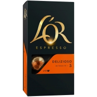 Spar Lor Espresso - Delizioso - Café - Dosettes - Intensité 4 x10