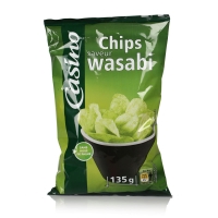 Spar Casino Chips - Wasabi - Sans huile de palme 135g
