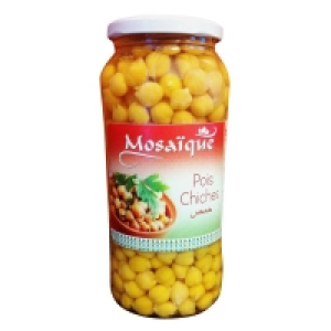 Pois Chiches Cuits - Bocal 400g 1.66 €