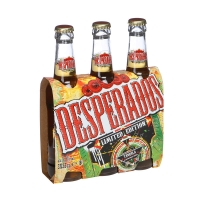 Spar Desperados Bière blonde - A la téquila - Bouteille - Alc. 5,9% vol. 3x33cl