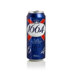 1664 Bière blonde - Canette - Alc. 5,5% vol. 50cl
