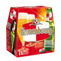 Spar Kronenbourg Original - Bière blonde - Bouteille - Alc. 4,2% vol. 6x25cl