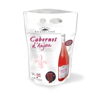 Spar Club Des Sommeliers Cabernet dAnjou - Loire - Alc 12%vol. - Vin rosé 3l