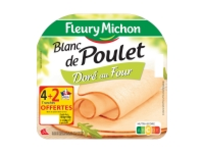 Fleury Michon Blanc de poulet doré au four 1.63 €