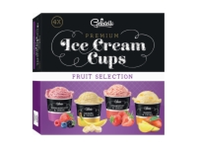 4 mini pots de crème glacée 3.25 €