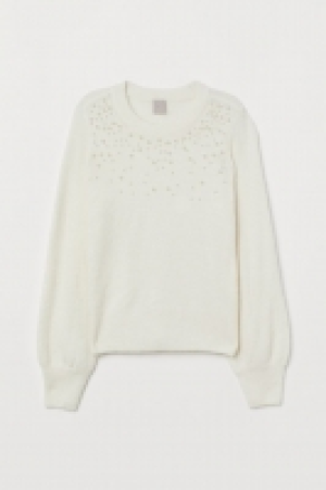 Pull avec perles fantaisie 16.99 €