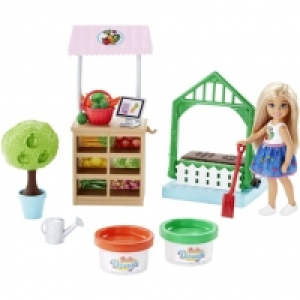 Auchan Barbie BARBIE Chelsea coffret potager à modeler Barbie