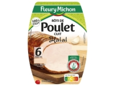 Fleury Michon rôti de poulet halal 2.16 €