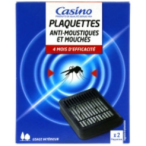 Plaquettes auti moustiques et mouches x2 4.79&nbsp;&euro;