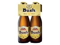 Lidl  4 bières blondes Bush