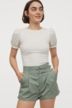 Short en twill Taille haute 7.99 €