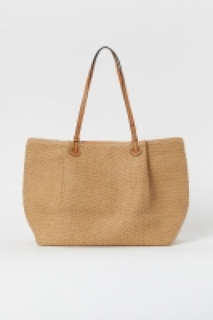 Sac shopping en paille 12.99 €