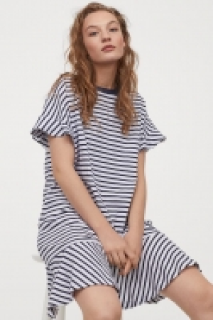 HM  Robe T-shirt en jersey flammé