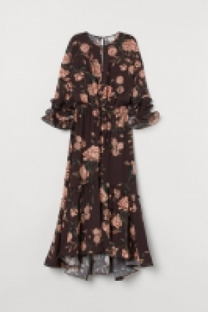 Robe volantée en crêpe 34.99 €