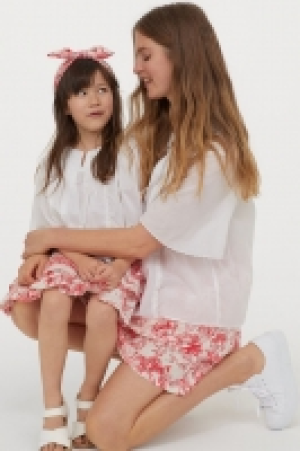 Jupe volantée en coton 12.99 €