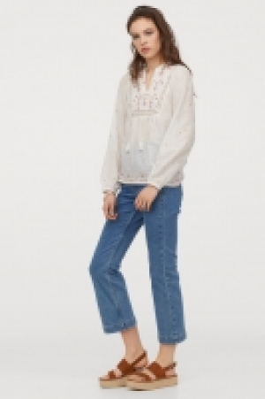 Blouse brodée en coton 19.99 €