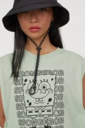 HM  Débardeur oversize imprimé