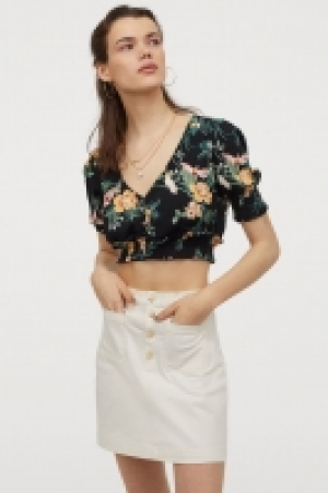 Jupe en twill de coton 12.99 €