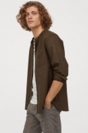 Chemise à col mao Regular Fit 12.99 €
