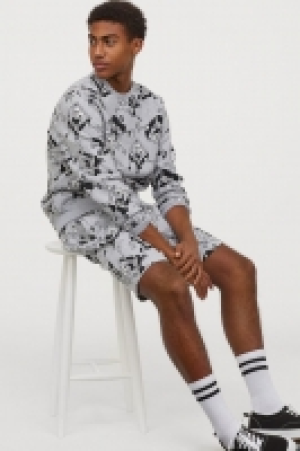 Short en molleton à motif 12.99 €