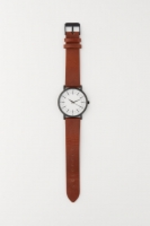 HM  Montre avec bracelet en cuir