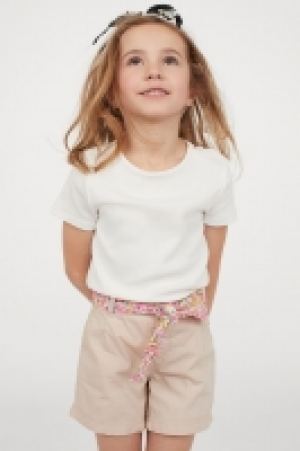Short en coton avec ceinture 5.99 €