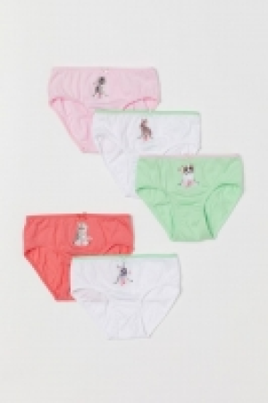Culottes en coton, lot de 5 6.99 €