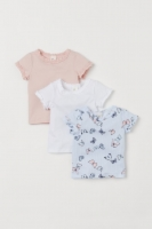 Lot de 3 T-shirts en coton 9.99 €