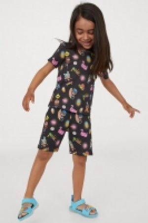 Short en molleton à motif 6.99 €
