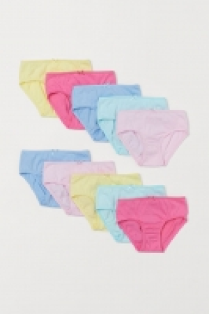 HM  Culottes en jersey, lot de 10