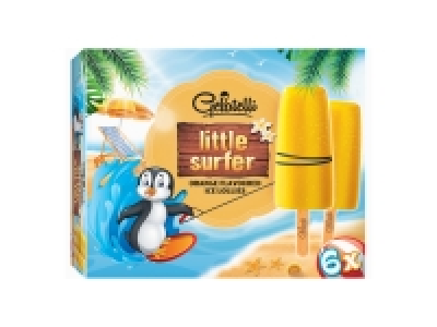 Glace à leau saveur orange