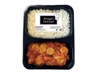 Rougail saucisse et riz basmati