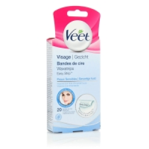 Spar Veet Bandes cire froides visage 20+4