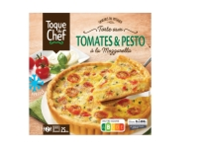 Tarte aux tomates et pesto à la mozzarella 1.79 €