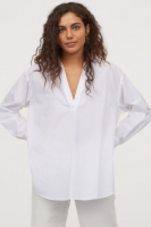 HM  Longue blouse en coton