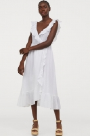Robe volantée en coton 59.99 €