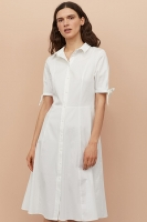 Robe chemise en satin de coton 19.99 €