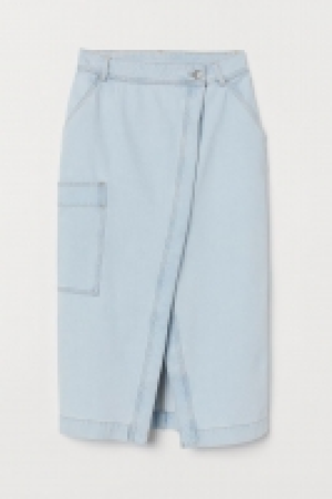 Jupe portefeuille en denim 12.99 €