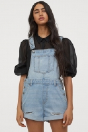 Salopette short en denim 24.99 €