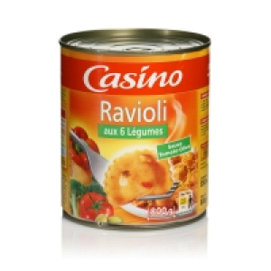 Casino Ravioli aux 6 légumes sauce tomate polive 800g