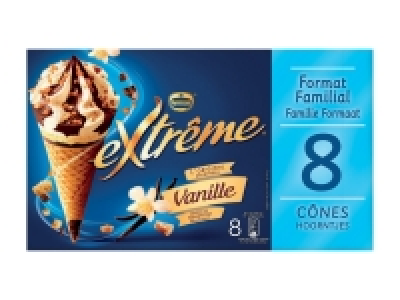 Extrême 8 cônes vanille 2.72 €