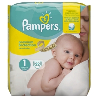 Spar Pampers New Baby - Couches - Taille 1 x22