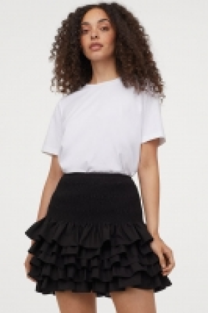 Jupe volantée en coton 17.99 €