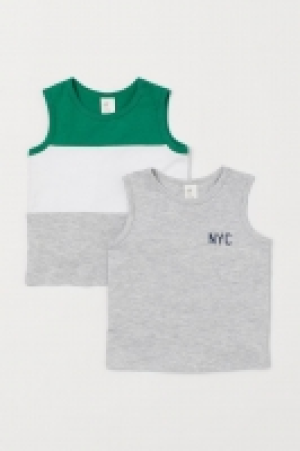 Débardeurs en coton, lot de 2 5.99 €
