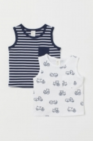Débardeurs en coton, lot de 2 6.99 €