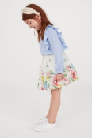 Jupe en coton à motif 8.99 €