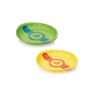 SÉlection Oxybul 2 assiettes thermosensibles White Hot