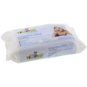 Les Tilapins Lingettes bébé x72