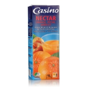 Casino Nectar dorange, pêche, abricot 1l