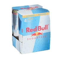 Spar Red Bull Boisson énergisante sans sucre 4x250ml